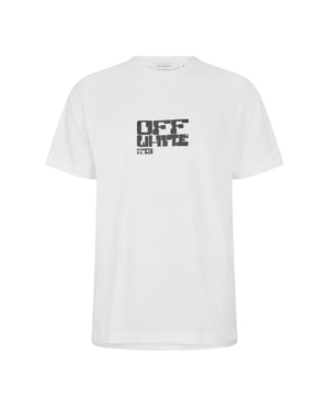Men's Off White Slim Fit T Shirt in White
