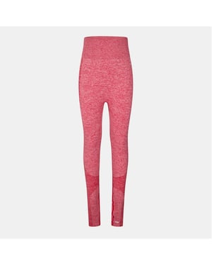 Women's MyProtein Heathered Patterned Curve Shapewear Legging in Pink