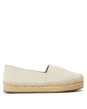 Women's Boss Slon Espadrilles in Light Beige