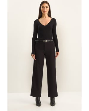 Hoge Taille Wijde Pantalon