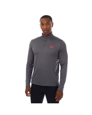 Men's Under Armour Tech quarter Zip Fleece in Grey