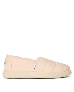 Women's Toms Alpama Full Fit Slippers in Cream