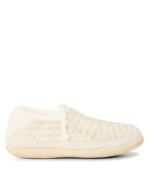 Women's Toms Slipper Ladies in White