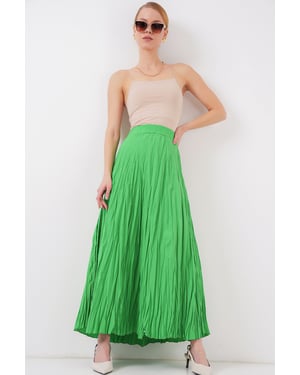 Gestructureerde Maxi Rok