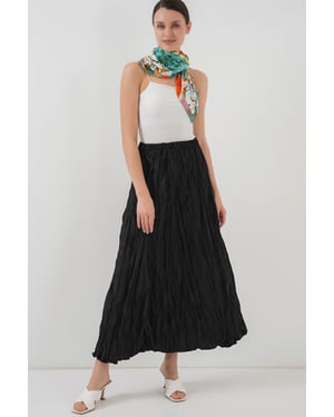 Gestructureerde Maxi Rok