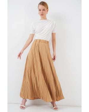 Gestructureerde Maxi Rok