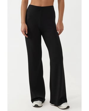 Avslappnad passform modal touch raka sweatpants