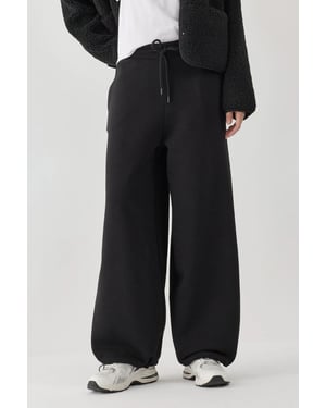 Barrel Fit Basic Upphöjda Sweatpants