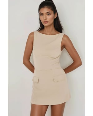Aansluitend Mini-Jurk met Shorts