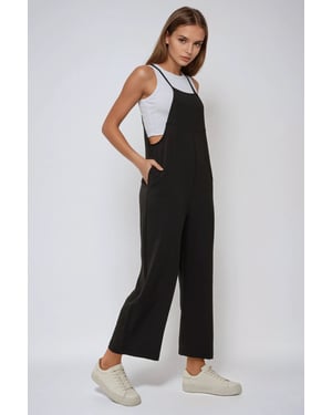 Halterneck Regular Fit Jumpsuit met Zak