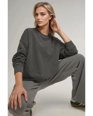 Oversized Crewneck Basis Sweatshirt