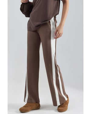Modal Touch Contrast Detail Broek
