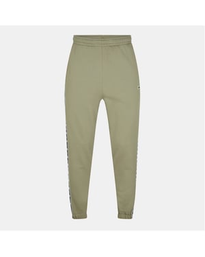 Men's Lacoste Solid Patterned Slim Sweatpants in Khaki