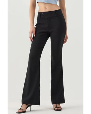 Low Waist Flare Pants