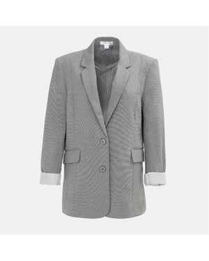 Women's Miso Blazer in Light Grey