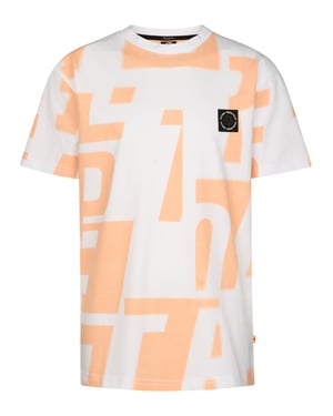 Petrol Industries - Jongens T-shirt met all-over print Montaña - Wit