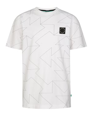 Petrol Industries - Jongens T-shirt met all-over print Luchador - Wit