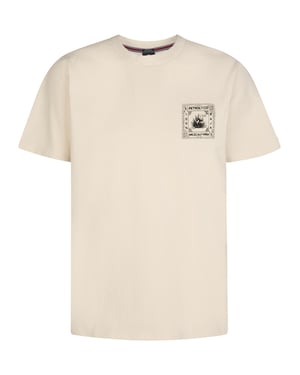 Petrol Industries - Heren T-shirt met rugprint Calor - Wit