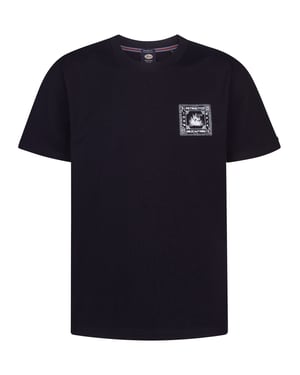 Petrol Industries - Heren T-shirt met rugprint Calor - Zwart