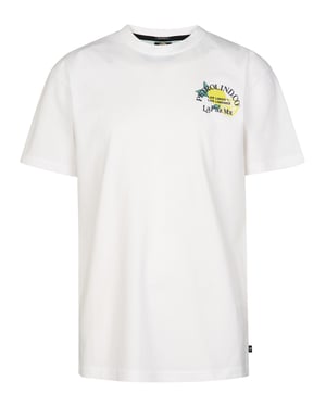 Petrol Industries - Jongens T-shirt met grafische rugprint Costa - Wit