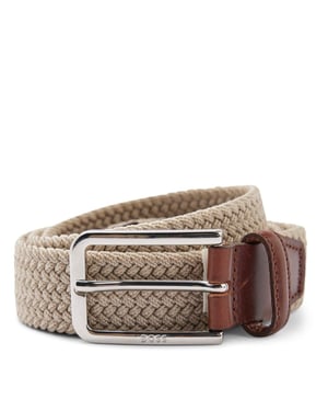 Accessories Boss Belt in Light Beige