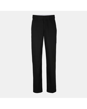 Men's Hugo Straight Leg Trouser in Black