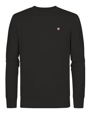 Petrol Industries - Heren Logo Sweater Seaviewpark - Zwart