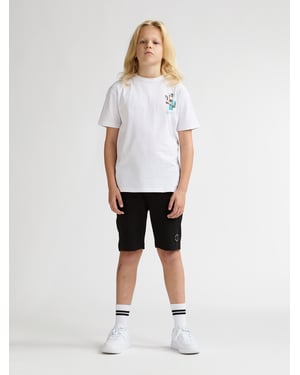 Petrol Industries - Jongens Jersey Jogging short Norte - Zwart
