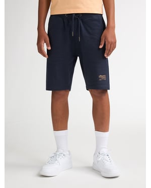 Petrol Industries - Jongens Jogging short Alamos - Blauw