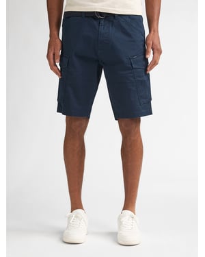 Petrol Industries - Heren Cargo short Heatwave - Blauw