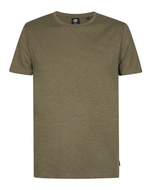 Petrol Industries - Heren Jersey T-shirt EclipseLuna - Groen