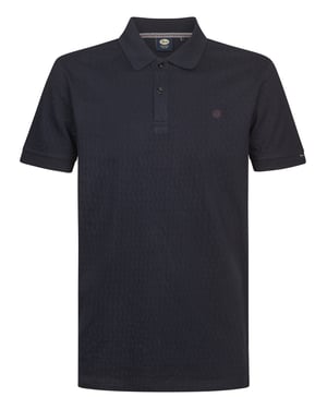 Petrol Industries - Heren Piqué polo Polaris - Blauw