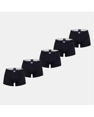 Men's G Star Summit 5 Pack Plain Design Boxer Brief in Black