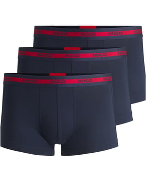 Men's Hugo 3 Pack Boxers in Navy