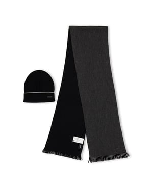 Accessories Boss Set 10243803 01 Midweight Scarve Mens in Black