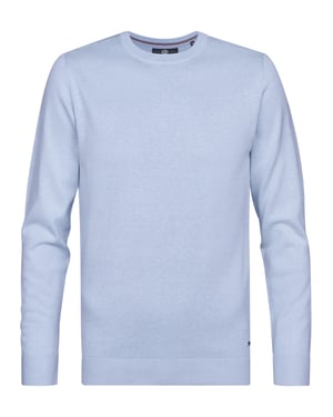Petrol Industries - Heren Fijngebreide Trui Steamboat - Blauw