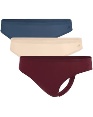 Women's adidas Thong (3pk) in .Assorted