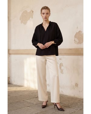 Losse Pas Lange Mouwen Shirt