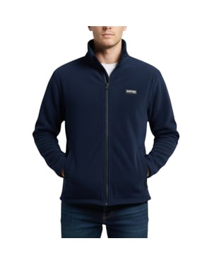 Burton Mens Sweatshirt Full Zipper Jacket Long Sleeve High Neck Plain Jumper Top