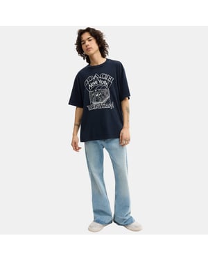 Subway Relaxed T-Shirt In Organic Cotton