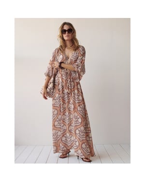 Summum 5s1604-12121 120 dress art deco print multicolour
