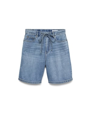 Vero Moda vmvilla mr bermuda dnm shorts mix 10326196 light blue denim