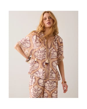 Summum 2s3284-12121 120 top art deco print multicolour