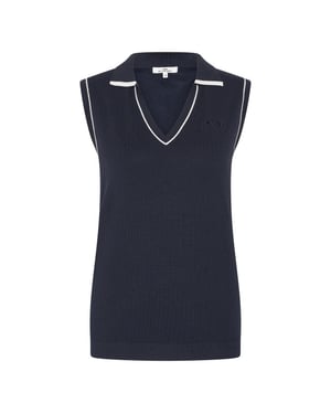 HV Society Knitted polo hvskiara