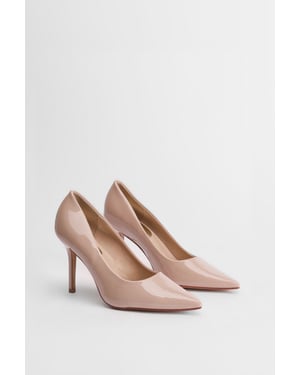 Sidnie Faux Leather Stiletto High Heeled Court Shoes