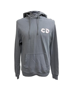 Dior X Daniel Arsham Hoodie in Grijze Katoen