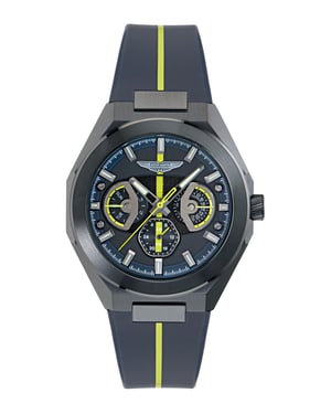 Aston Martin Thrill Tks W Heren Blauwe Horloge MTRI2S602