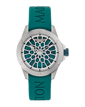Aston Martin Thrill Rim Heren Blauwe Horloge MTRR1F501