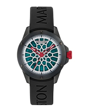 Aston Martin Thrill Rim Heren Zwarte Horloge MTRR1F502