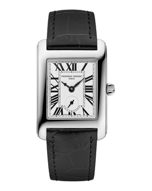 Frédérique Constant Classics Carree Small Seconds Dames Horloge Zwart FC-235S2C6